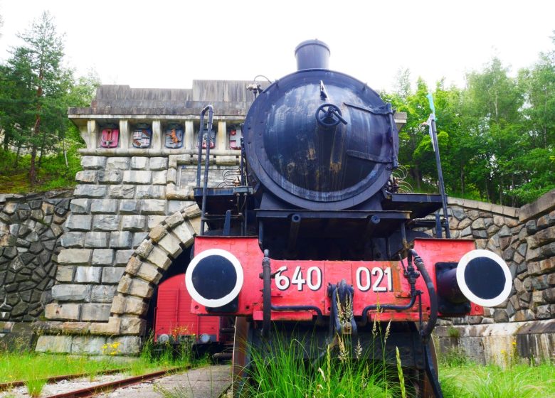 L&rsquo;Entrée monumentale du Tunnel Ferroviaire du Mont-Cenis.