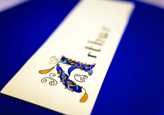 Les Arts en Ville – Atelier création d&rsquo;un marque-page en enluminure