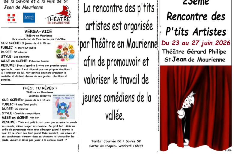 23ème Rencontre des P&rsquo;tits Artistes