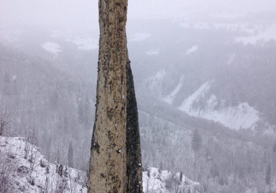Cheminée de Fée géante – le Moine de Champlan