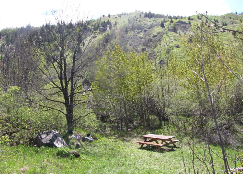 Torrent de la Saussaz et ses petites cascades