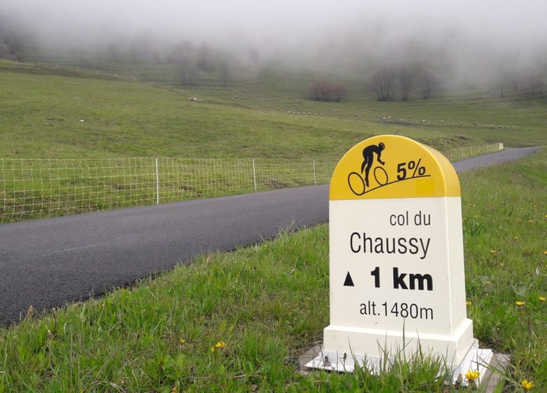Montée cyclo du Col du Chaussy