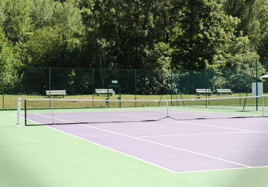 Terrains de tennis