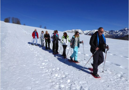 Raquettes en douceur et tisane sauvage