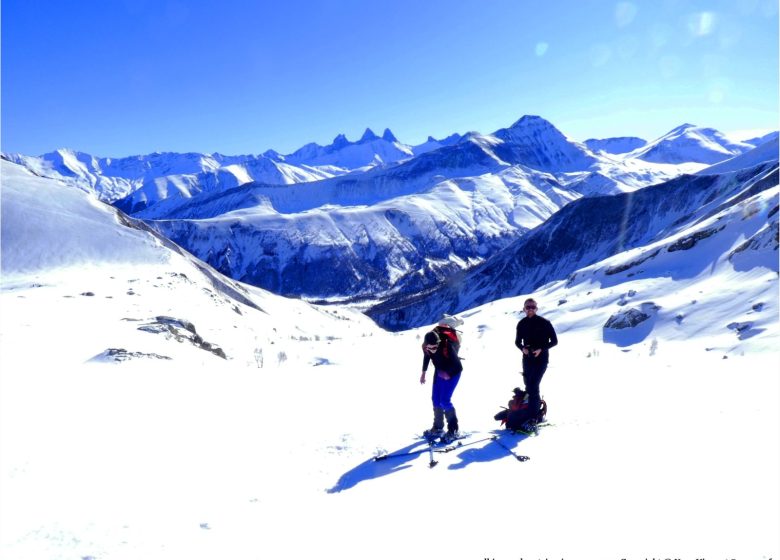 Panorama des Arves, randonnée raquettes