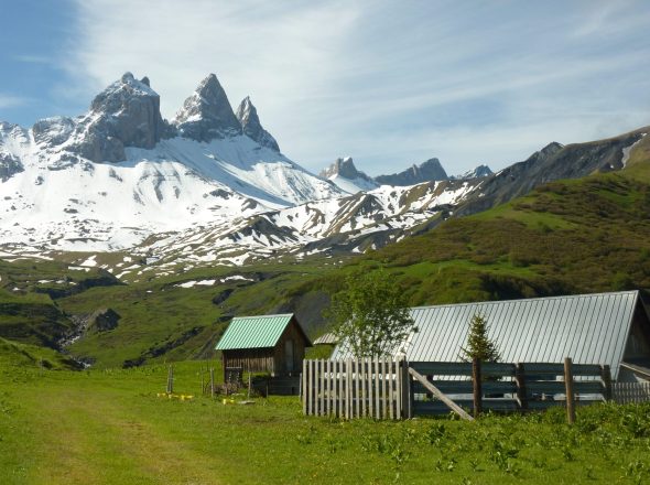 Promenade confort : Les Aiguilles d’Arves