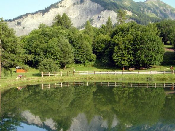 Plan d’eau et baignade d’Albiez-le-Jeune