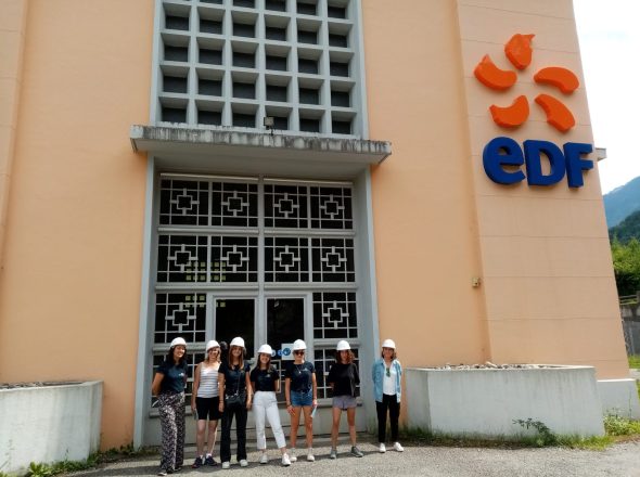 Visite de la centrale hydroélectrique de l’Arvan