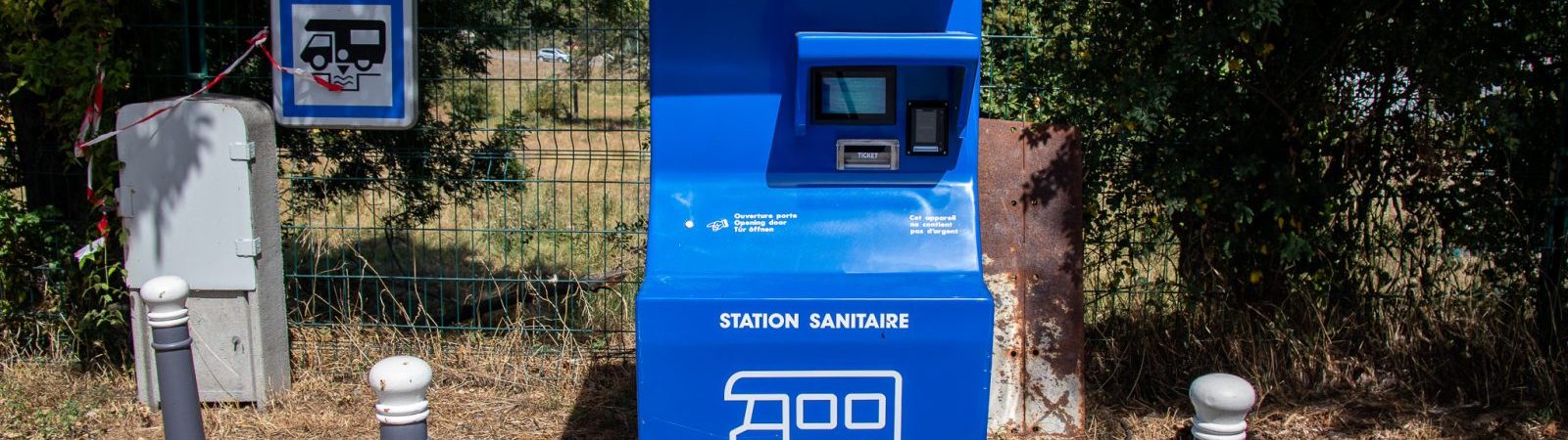 Aire de service – Camping-cars – Borne Flot Bleu