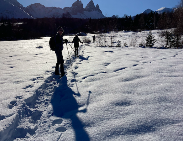 Découverte du Plateau des Aiguilles d&rsquo;Arves en raquettes
