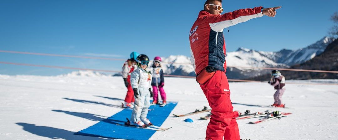 Cours de ski enfant avec l’ESF – Club Piou Piou