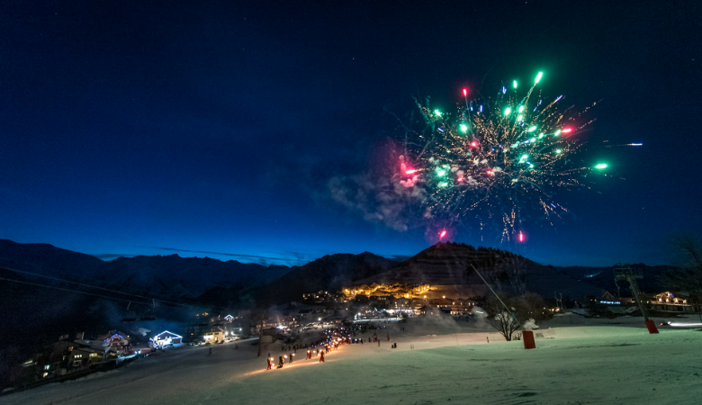 Descente aux flambeaux avec l’ESF