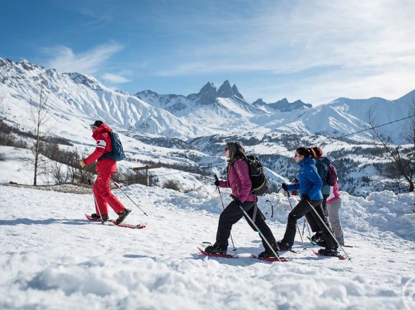 Balade raquettes en forêt avec l’ESF