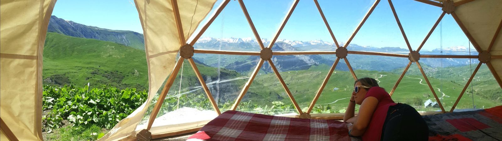 Nuit sous dôme au Chalet d&rsquo;la Croë