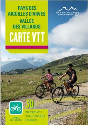 Carte VTT Pays des Aiguilles d’Arves et Vallée des Villards