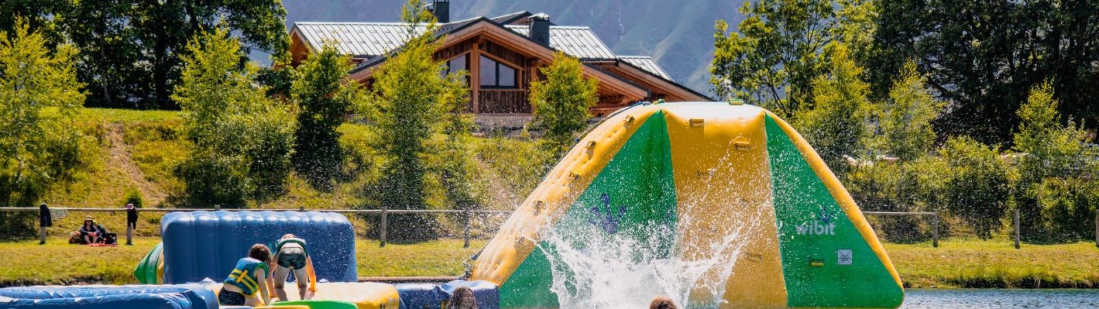 Plan d’eau et baignade du Col du Mollard