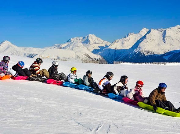 Snake Gliss avec l’ESF