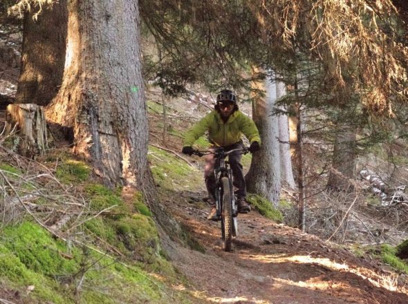 Enduro VTT sur secteur naturel