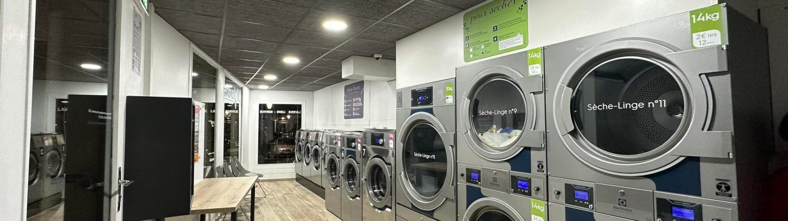 Éco-laverie libre-service – Place du Marché