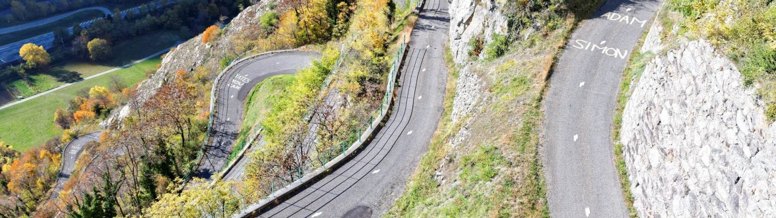 Boucle cyclo : Lacets de Montvernier – Tour du Châtel