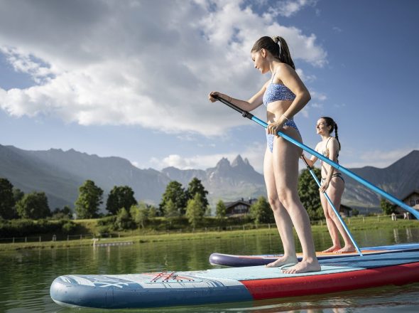 Initiation Paddle sur le plan d&rsquo;eau