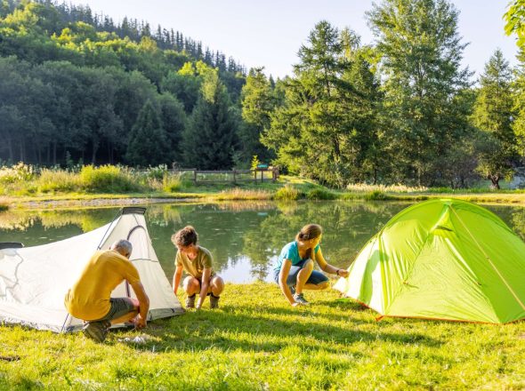 Zone de bivouac des Léchères