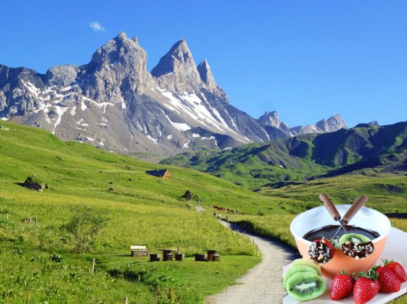 « Fondue au chocolat » petite randonnée familiale