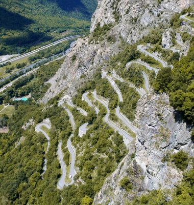 Les lacets de Montvernier