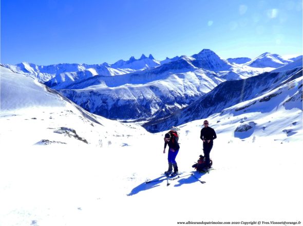 Panorama des Arves, randonnée raquettes
