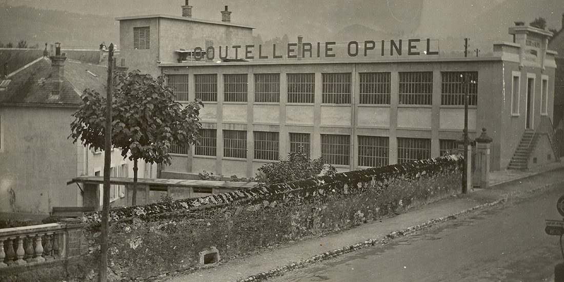 L’ancienne usine à Cognin (1928) @ Opinel SAS-2 1100x550px